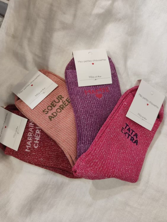 Chaussette - MESSAGE